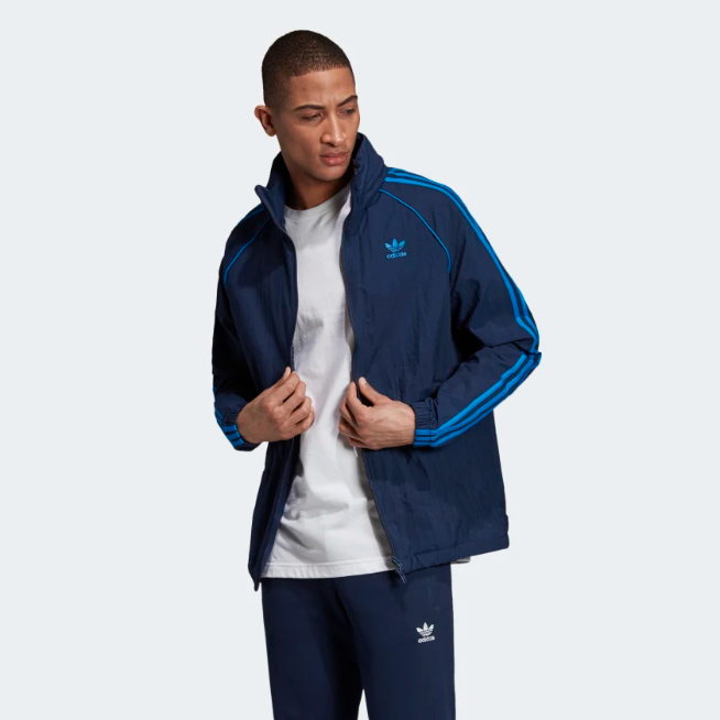 giacca a vento adidas uomo